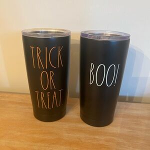 Rae Dunn Halloween tumblers